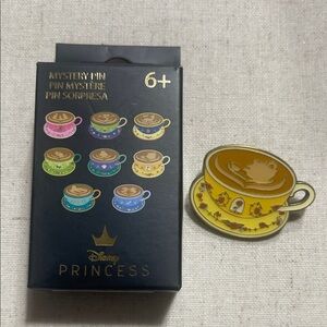 Loungefly Disney Princess Latte Art Blind Box Enamel Pin - BoxLunch Exclusive